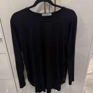 Black Long Sleeve Women's Top